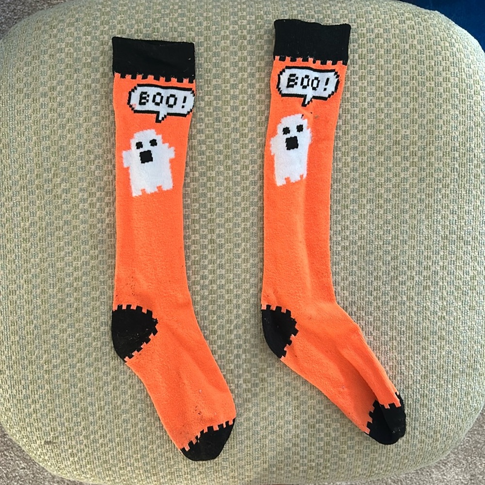 Halloween Boo socks